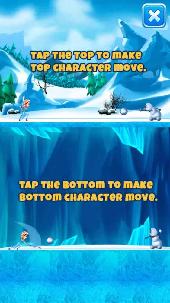 Zrzuty ekranu Snowman Showdown - Shoot and Build Frozen Snowballs