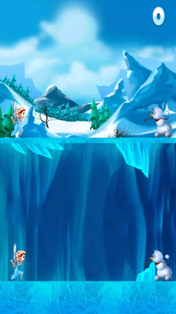 Zrzuty ekranu Snowman Showdown - Shoot and Build Frozen Snowballs