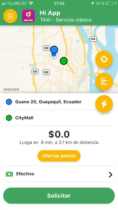 Tangkapan layar Hi APP