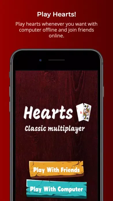 Hearts - Multiplayer Card Game 스크린샷
