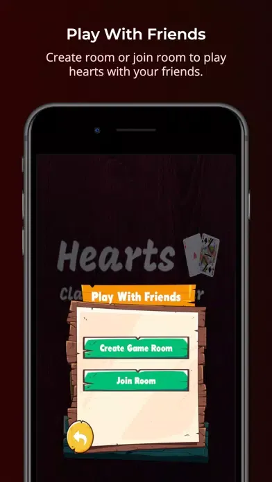 Hearts - Multiplayer Card Game 스크린샷