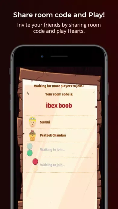 Hearts - Multiplayer Card Game 스크린샷