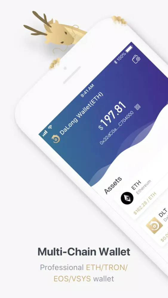 Dalong - Crypto&Bitcoin Wallet應用截圖