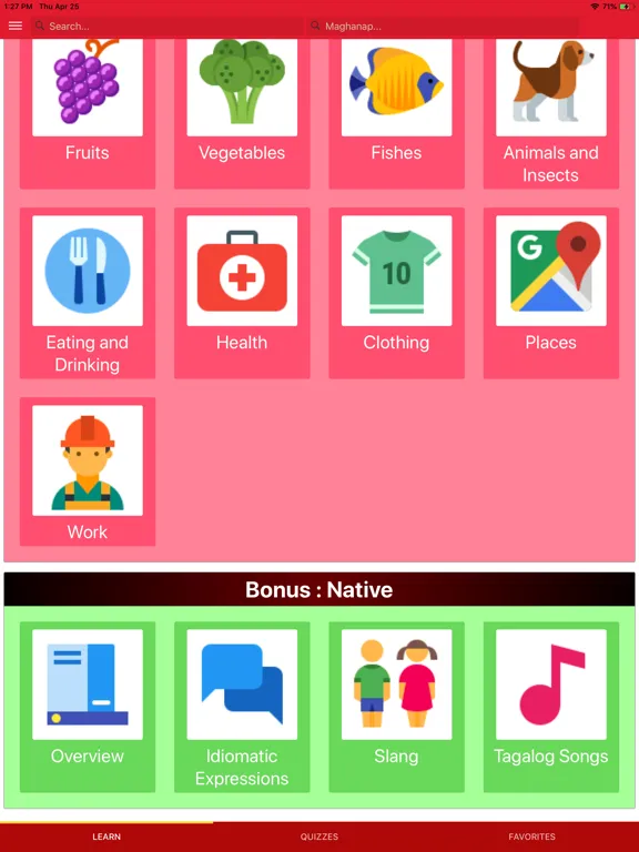 Easy Tagalog by Dalubhasa iPad  স্ক্রিনশট
