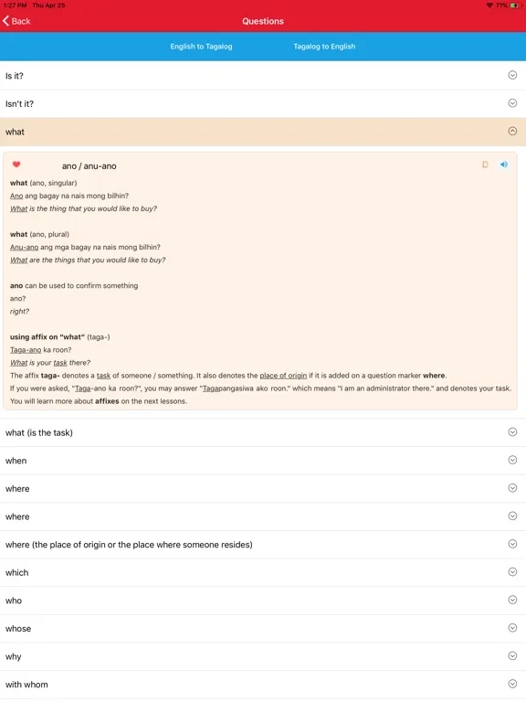 Easy Tagalog by Dalubhasa iPad  স্ক্রিনশট