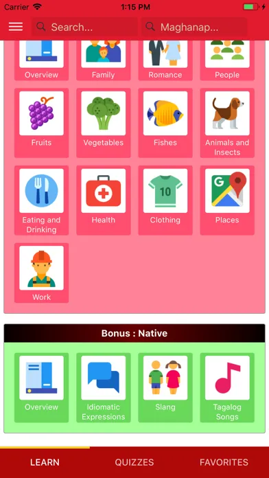 Easy Tagalog by Dalubhasa স্ক্রিনশট
