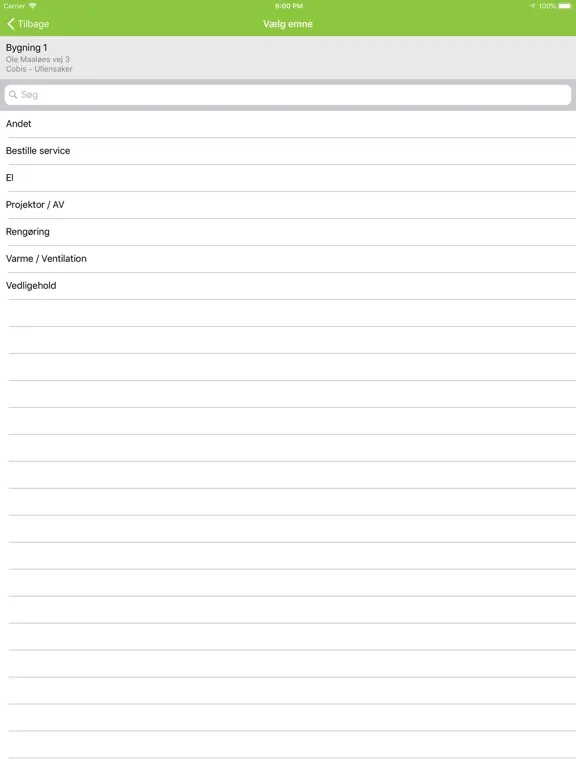 Capturas de tela do DaluxFM HelpDesk iPad 