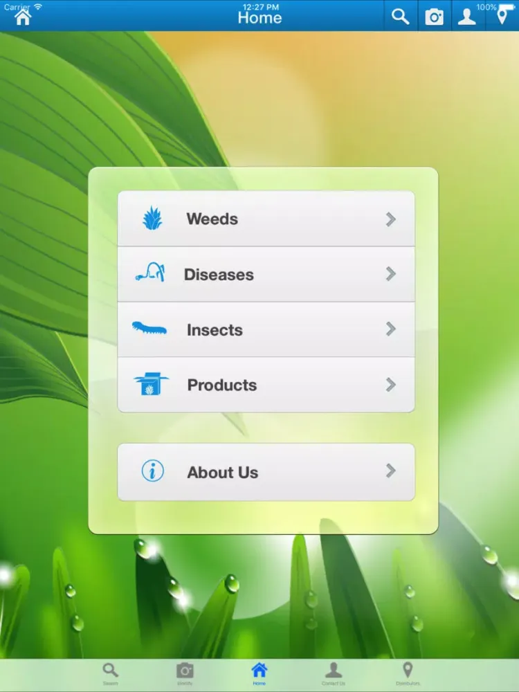 Скриншоты Bayer TurfXpert iPad 