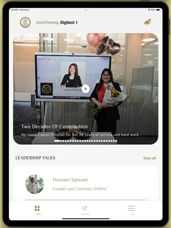 DAMAC Central iPad 应用截图