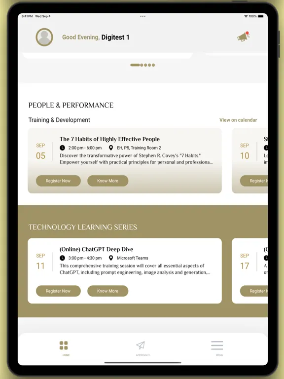 DAMAC Central iPad 应用截图