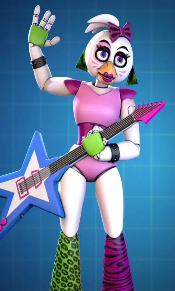 Glamrock Chica Workshop Glitch Screenshots