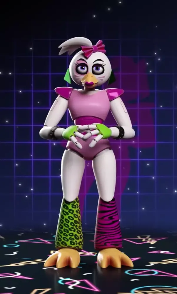 Glamrock Chica Workshop Glitch Screenshots