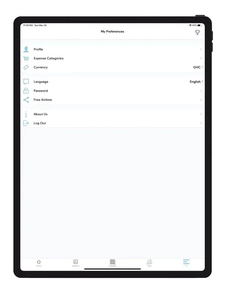 Ảnh chụp màn hình của Damansah Smartshop iPad 