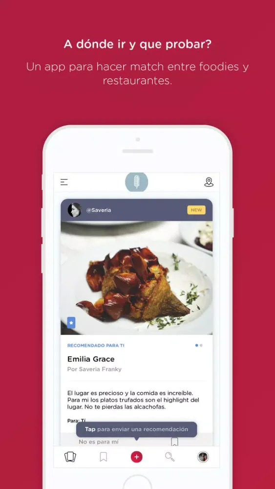 ภาพหน้าจอของ Tribo - Foodies Recommend
