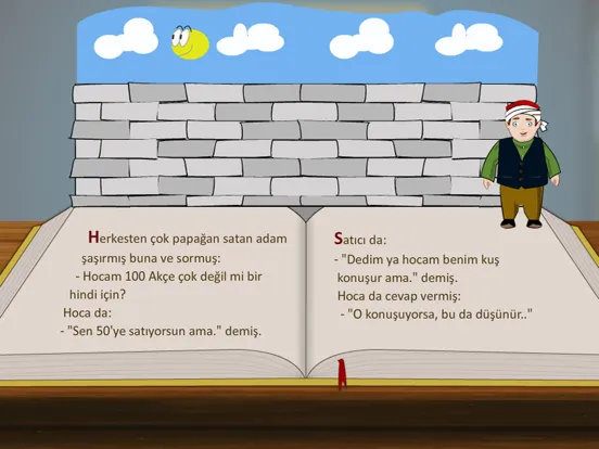 Capturas de tela do Nasrettin Hoca Hikayeleri Tanıtım iPad 