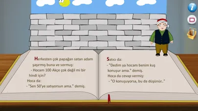 Capturas de tela do Nasrettin Hoca Hikayeleri Tanıtım