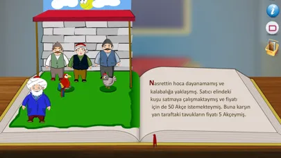 Capturas de tela do Nasrettin Hoca Hikayeleri Tanıtım