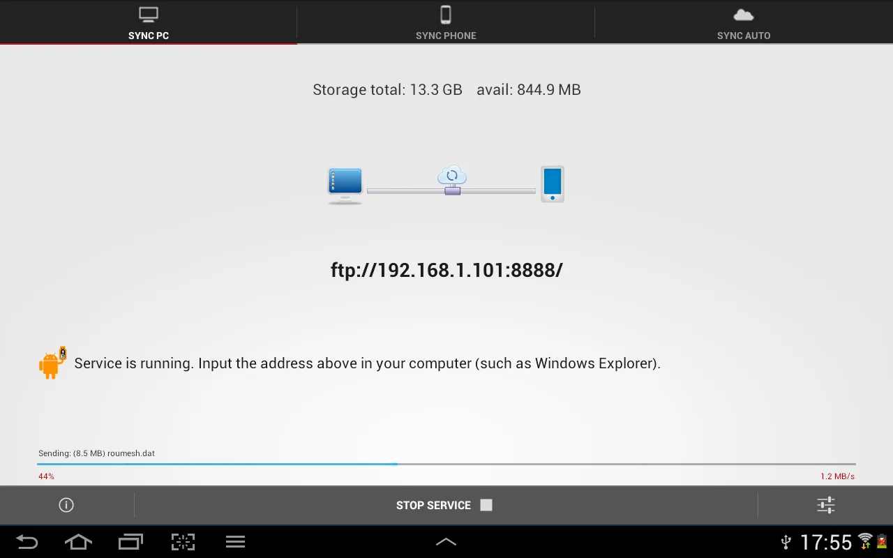 Software Data Cable Screenshots
