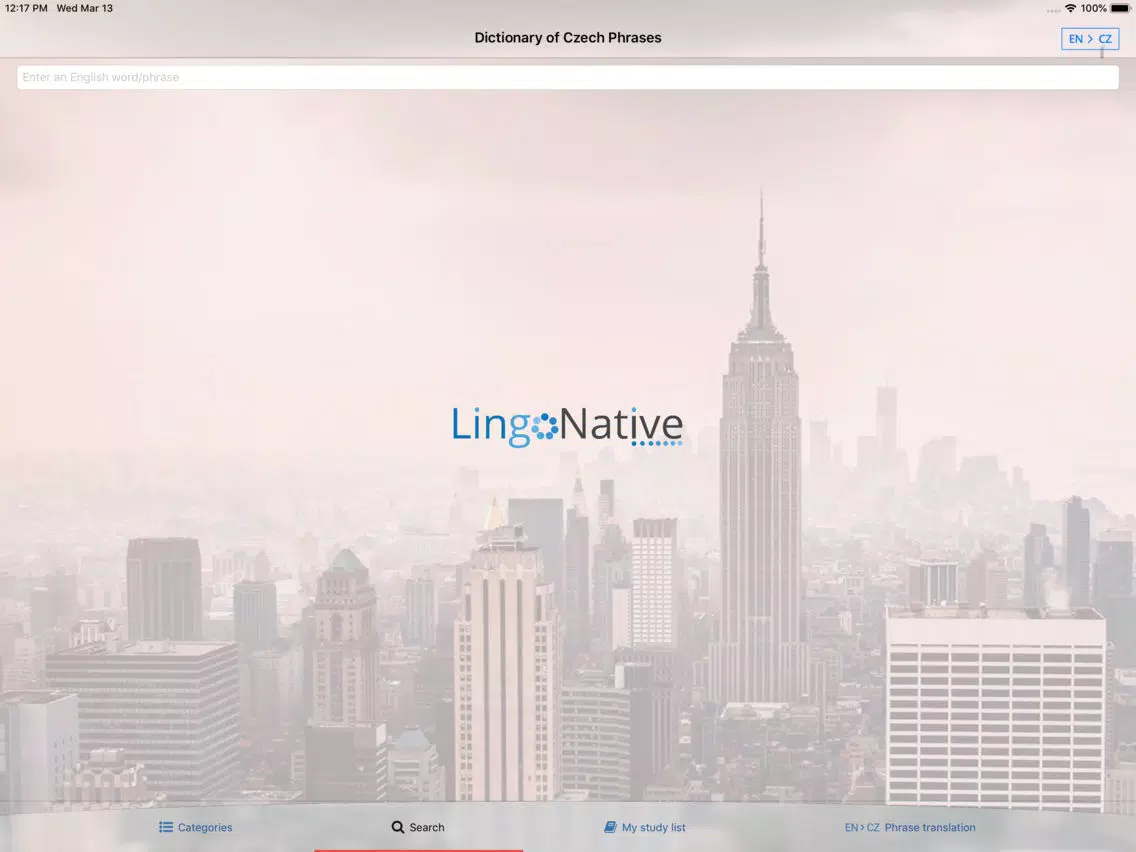 Zrzuty ekranu LingoNative iPad 