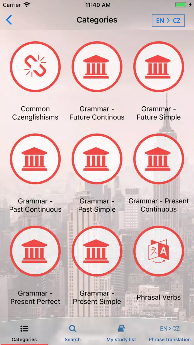 Zrzuty ekranu LingoNative