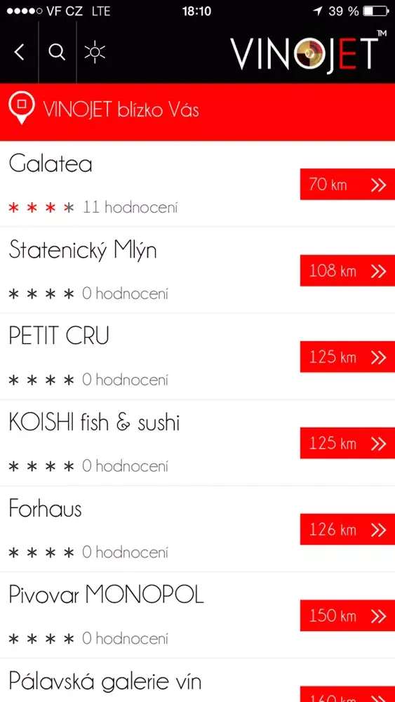 Vinojet Ekran Görüntüleri