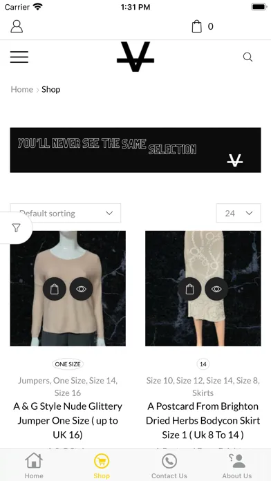Variedby Clothing Screenshots
