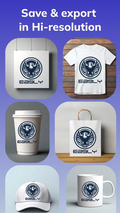 Captures d'écran de AI Logo Maker - Design Creator