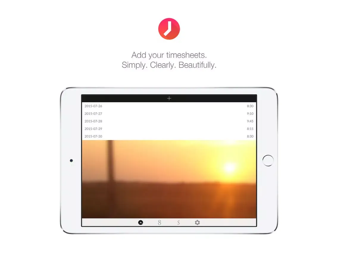 Capturas de pantalla de SimpleTime - Track timesheets, holidays & expenses iPad 