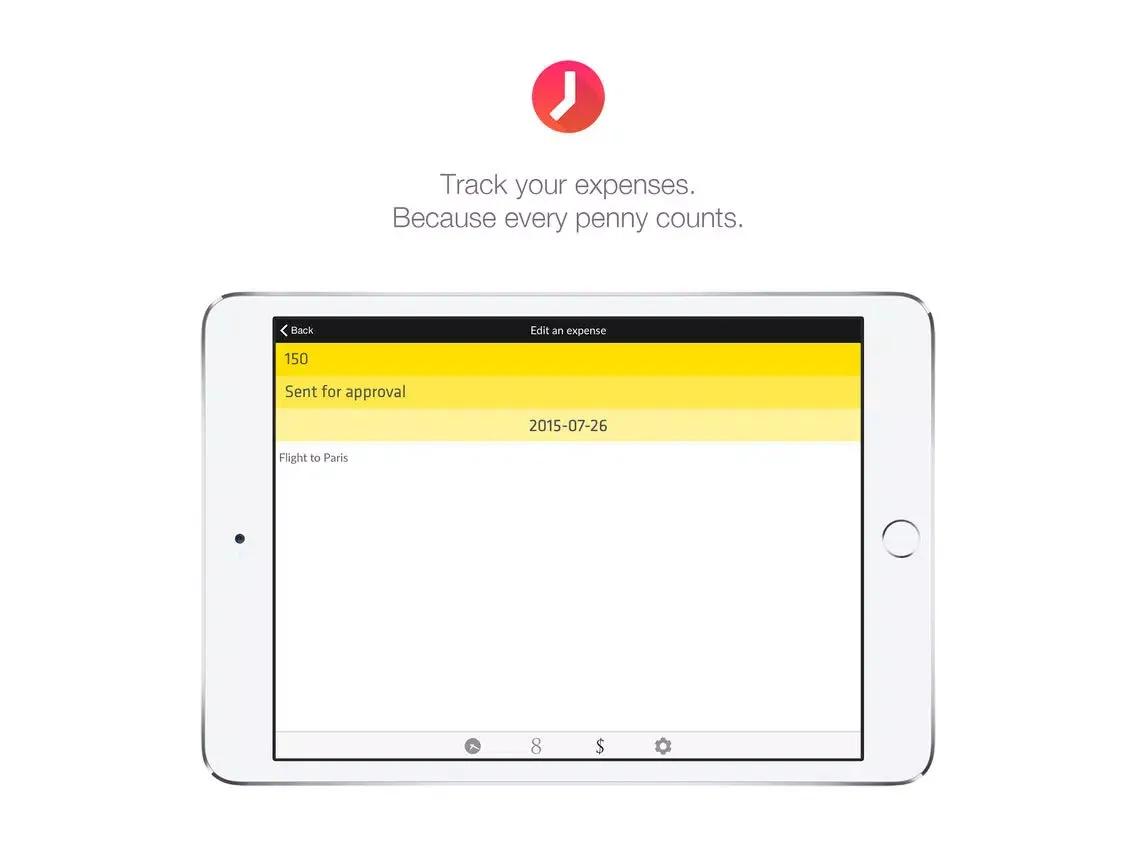 Capturas de pantalla de SimpleTime - Track timesheets, holidays & expenses iPad 