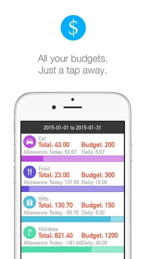 Captures d'écran de Spendy - All Your Expenses And Spendings