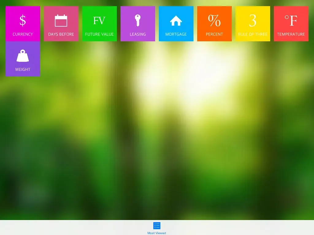 Скриншоты Converter - The Ultimate Converter & Calculator iPad 