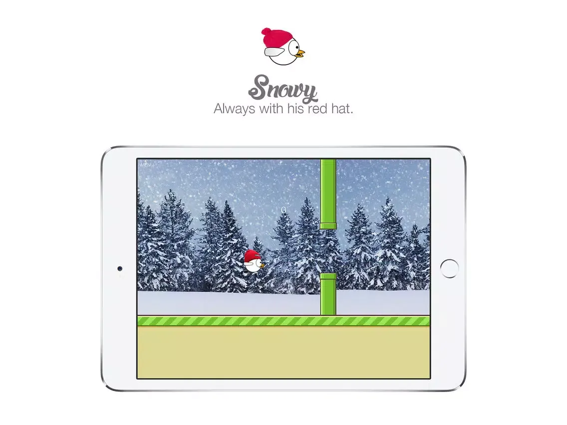 Ảnh chụp màn hình của Touchy Birds iPad 
