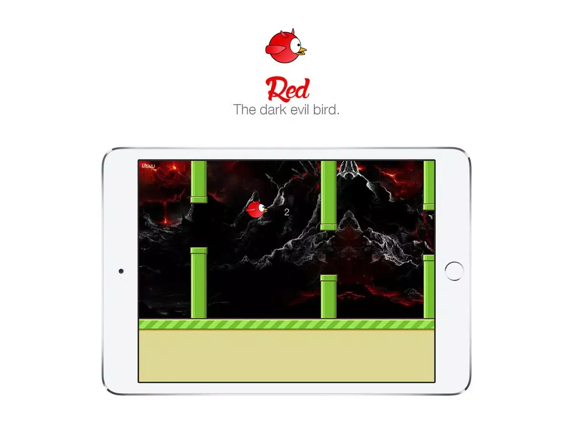 Ảnh chụp màn hình của Touchy Birds iPad 