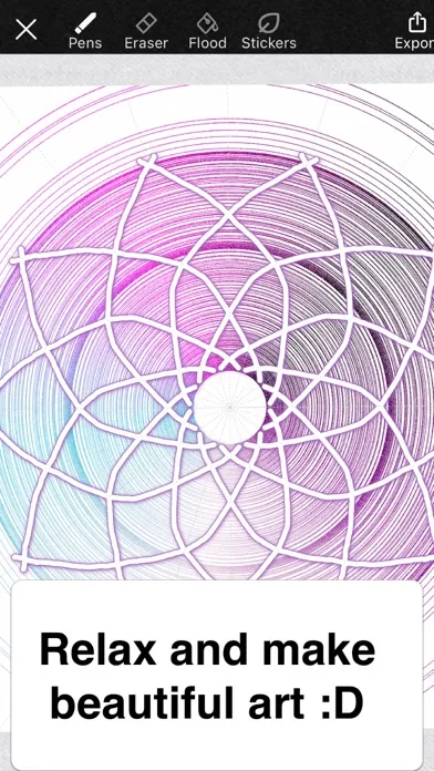 Скриншоты Mandala Maker: symmetry doodle