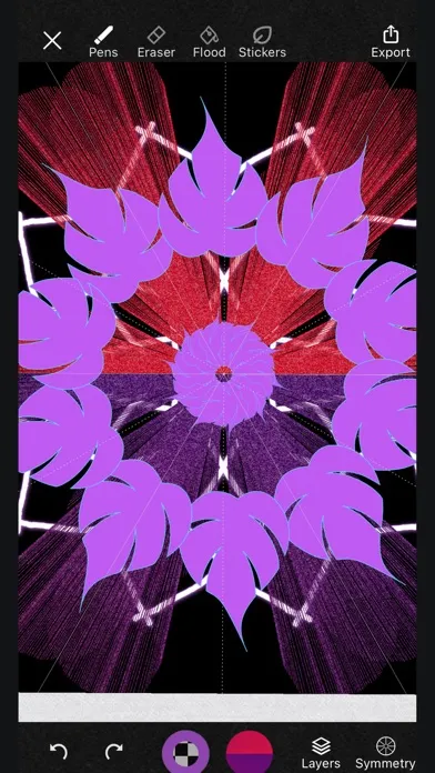 Скриншоты Mandala Maker: symmetry doodle