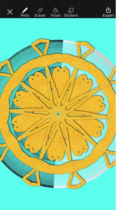 Скриншоты Mandala Maker: symmetry doodle