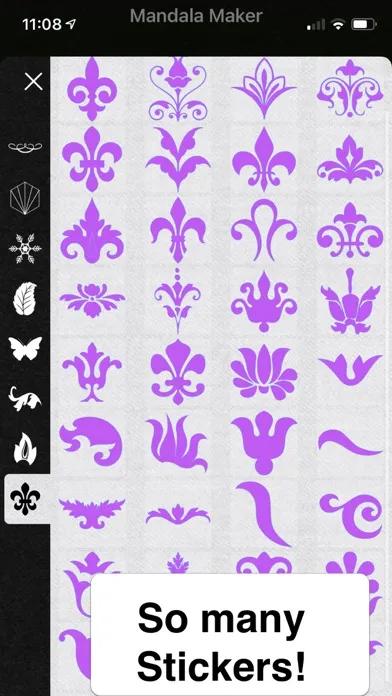 Скриншоты Mandala Maker: symmetry doodle