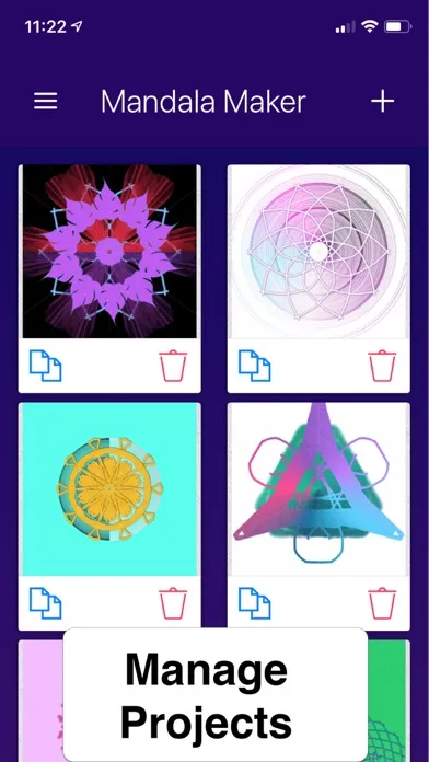 Скриншоты Mandala Maker: symmetry doodle