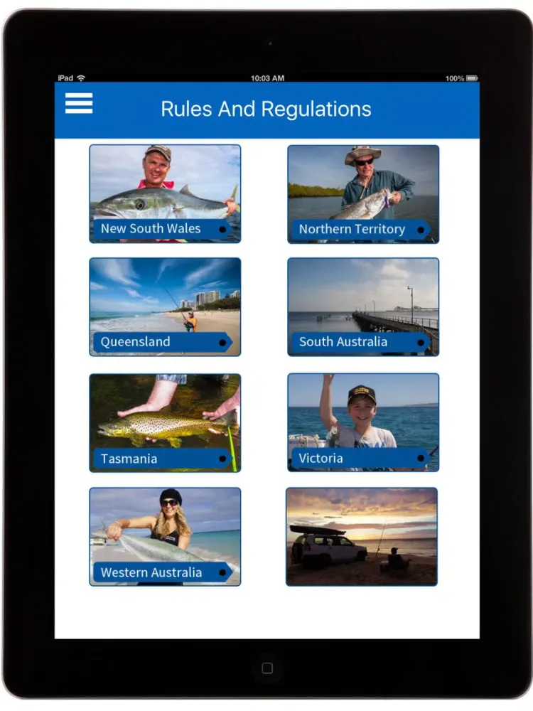 صور Total Fishing Austrailia Lite iPad 