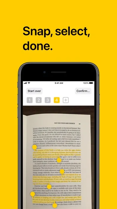 Capturas de tela do Highlighted: Book Highlights