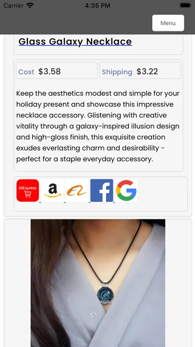 Tangkapan layar ProductPLUS