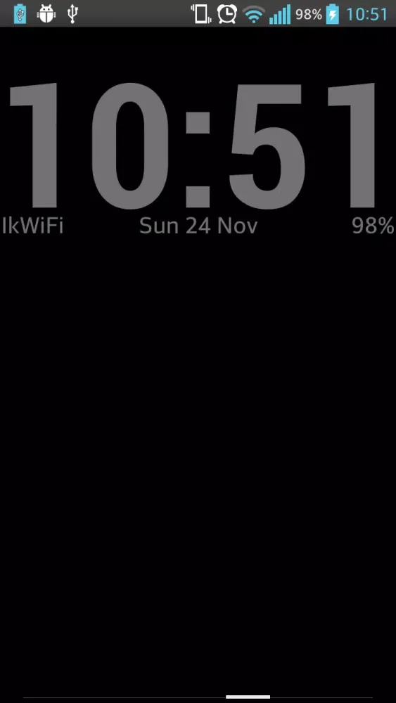 Screenshot di Simple Clock Live Wallpaper