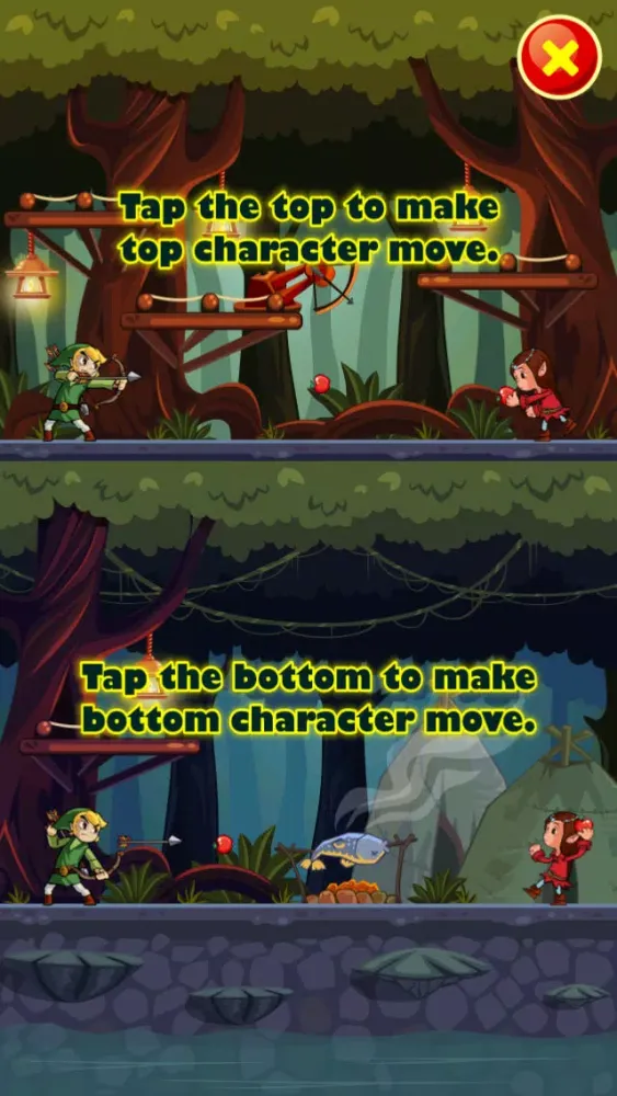 Forest Red Beauty Flip - Learn How to Hunt and Catch the Targets That Zig and Zag Your Way Screenshots