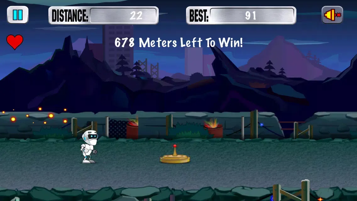 Little Robot Hero vs 6 Big Space Obstacles應用截圖