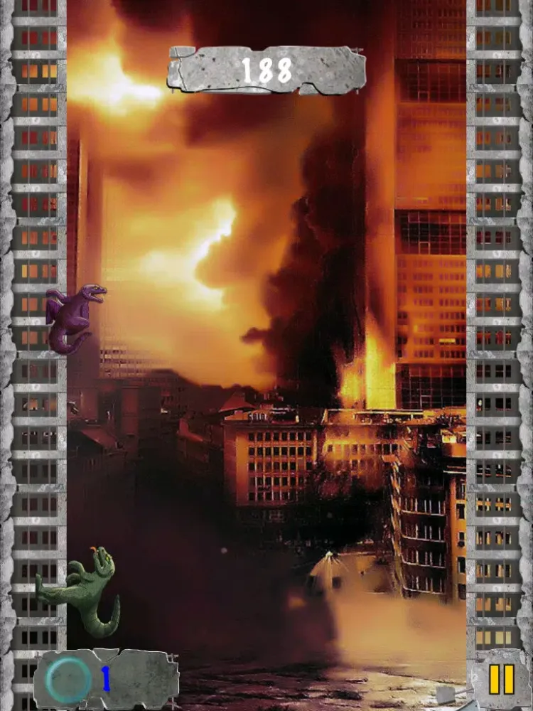 Tangkapan layar Monster Lizard Tower Race iPad 