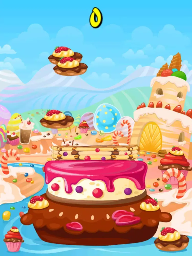Pancake Stacking Game - Make a Tower of Food for Breakfast iPad 應用截圖