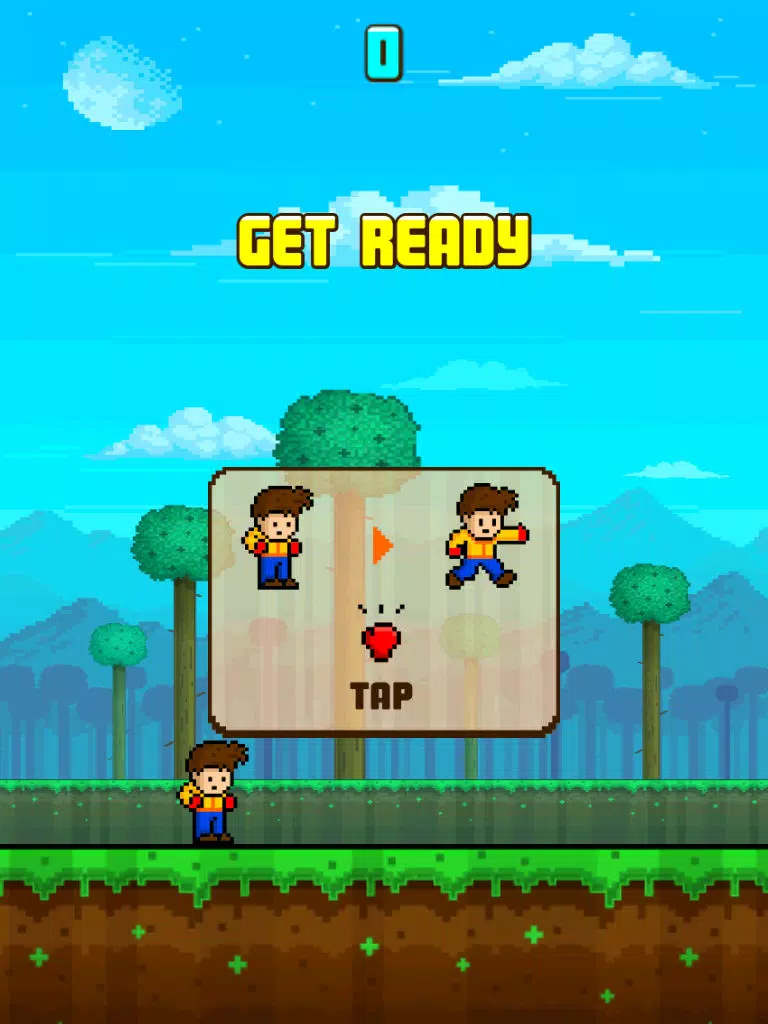 Tangkapan skrin Pixel Knock Out Boy - Tap to Punch iPad 