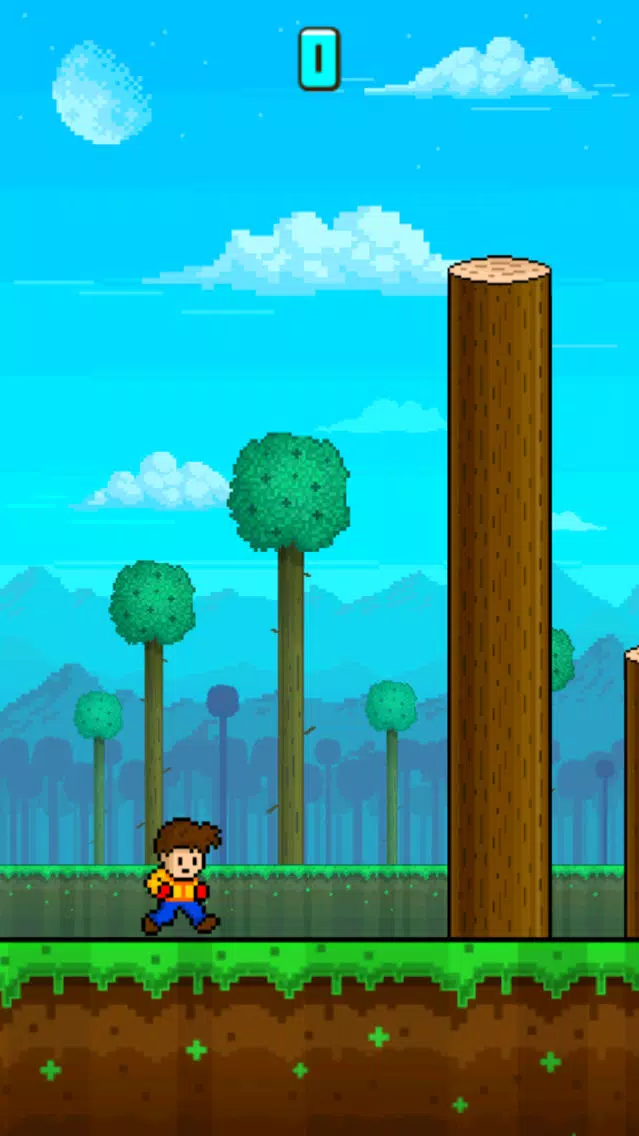 Tangkapan skrin Pixel Knock Out Boy - Tap to Punch