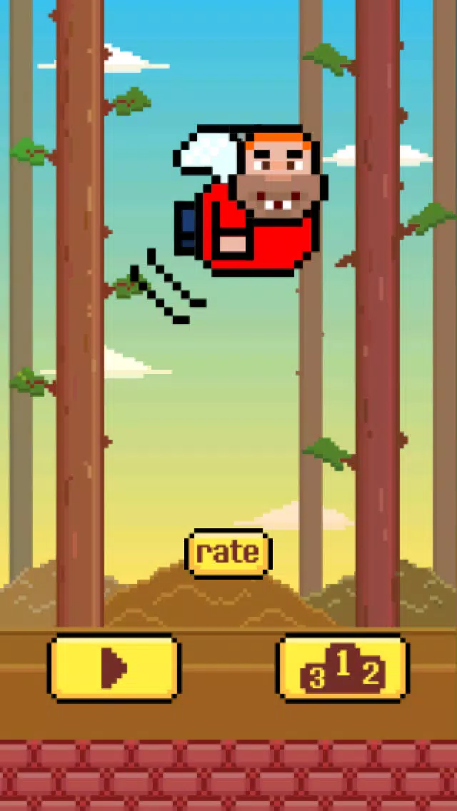Forest Smash - Tap Trees to Stomp Man Screenshots