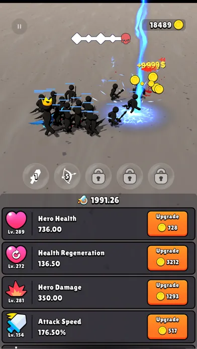 Legend Stickman Warrior 3D應用截圖